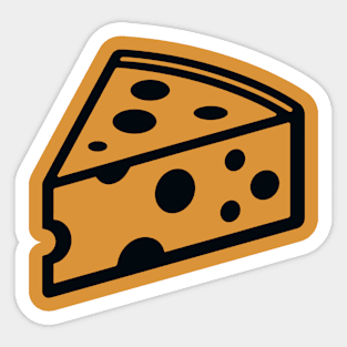 Cheese Wedge Sticker